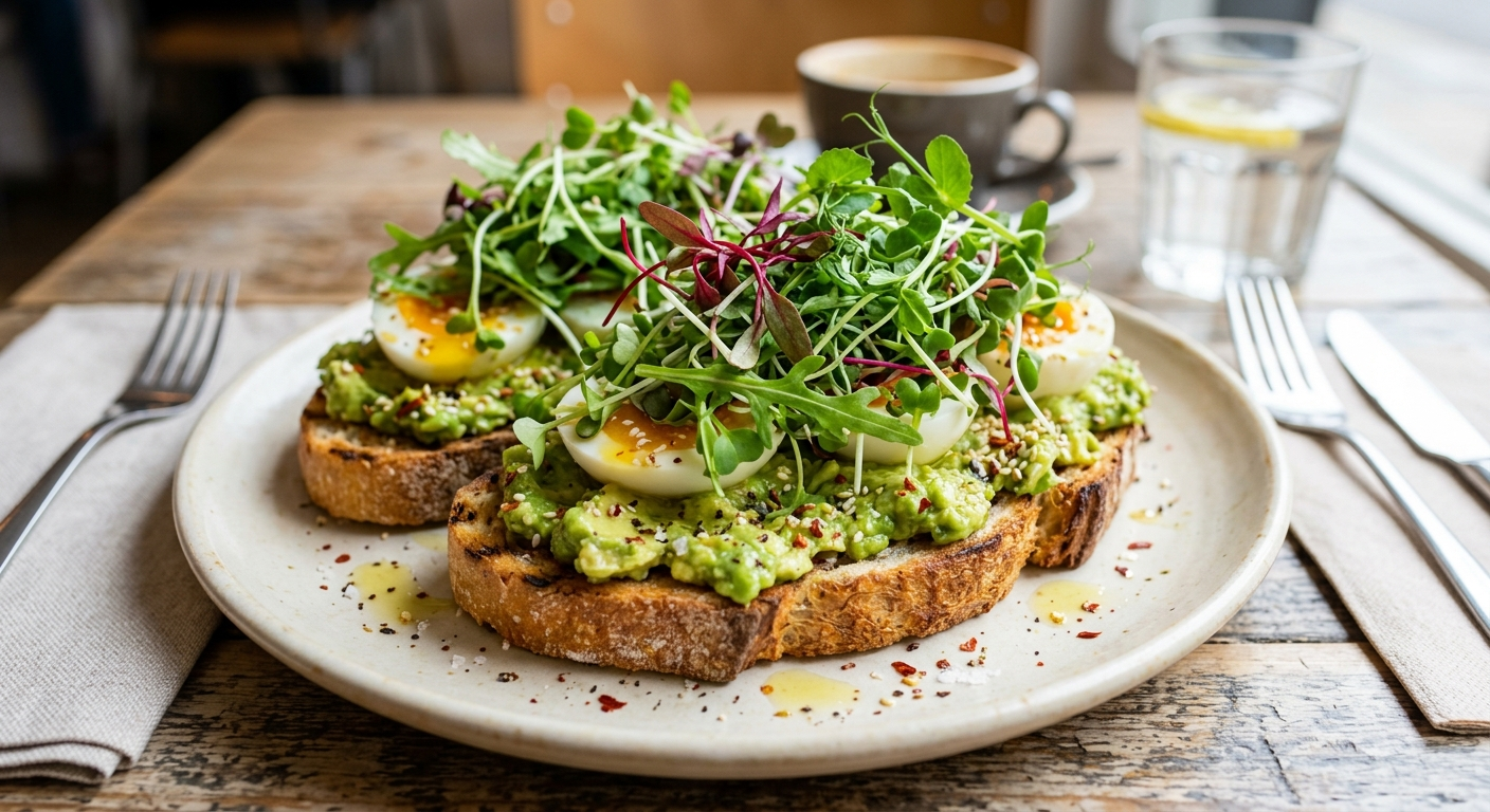 Microgreen Avocado Toast